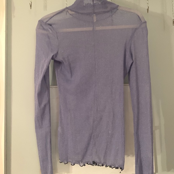 NWOT Free People Sheer Blouse - Picture 4 of 4